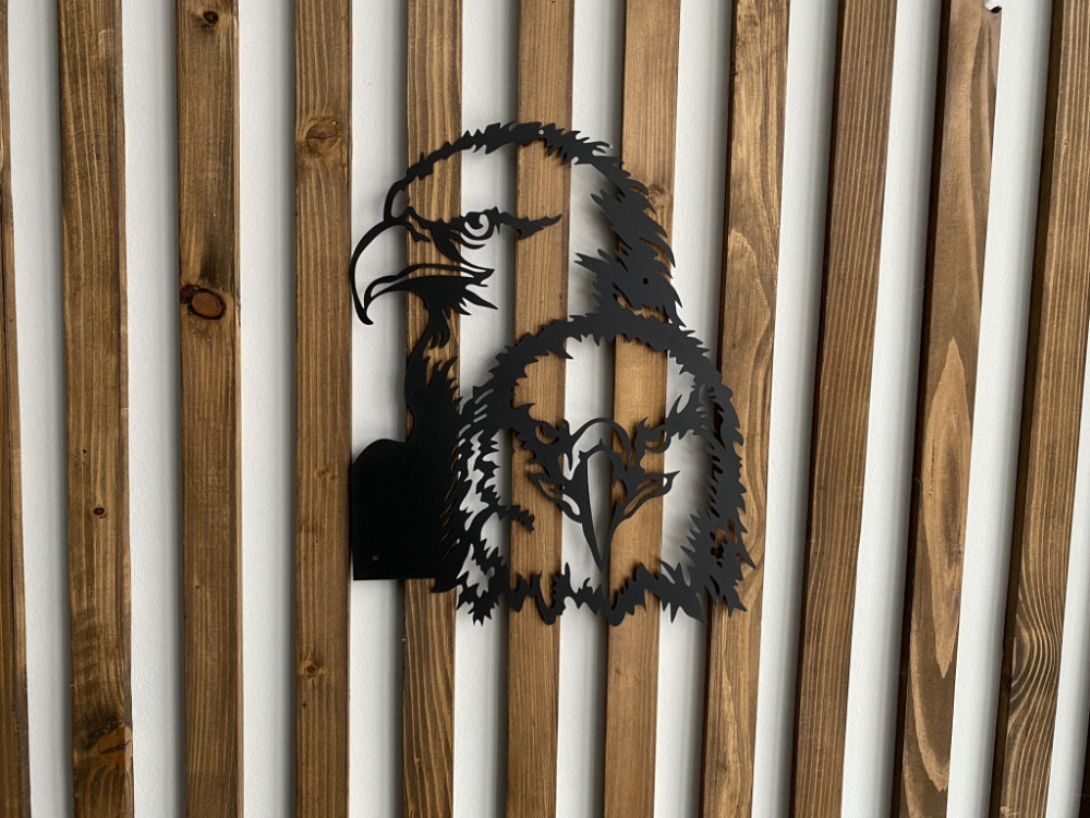 Настенный декор панно картина лофт из металла Орел Киев - изображение 5