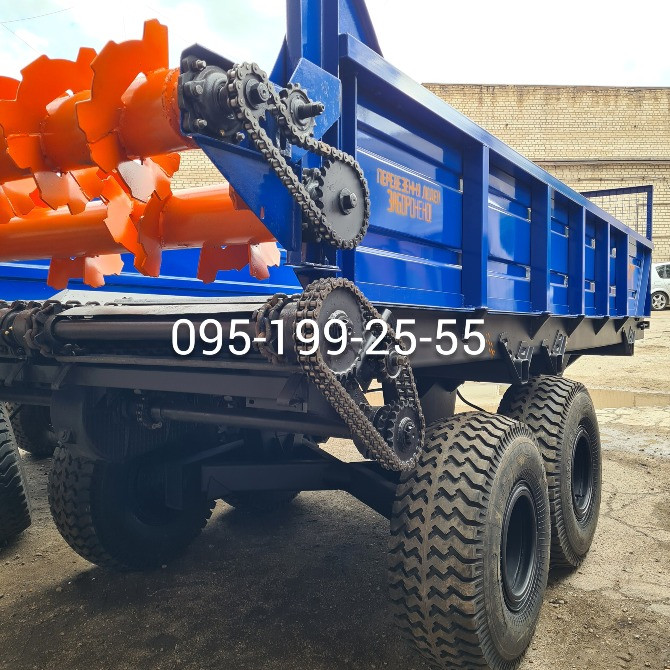 Гноєрозкидач ПРТ-10; транспортер ПРТ-10, бітер ПРТ-10; балансир ПРТ-10 Дніпро - зображення 2