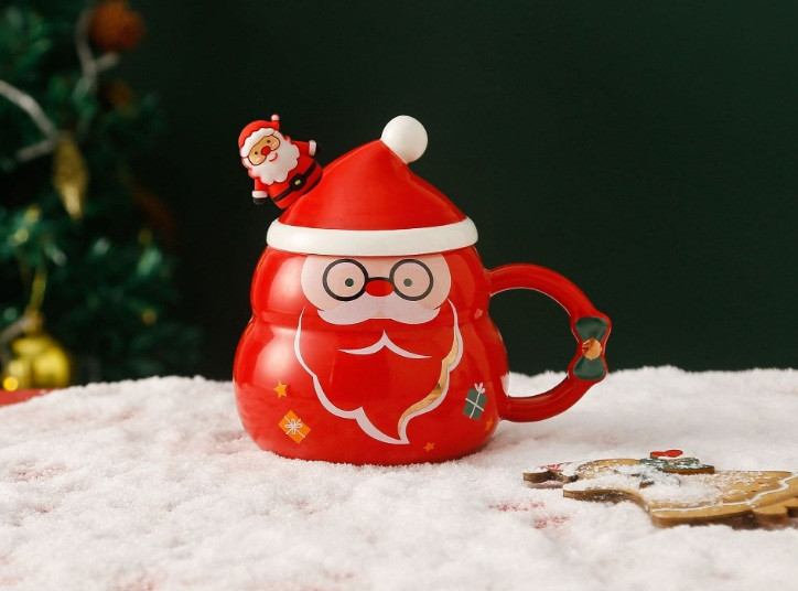 Кружка заварювальна новорічна Merry Christmas 3 13321 480 мл Київ - зображення 1