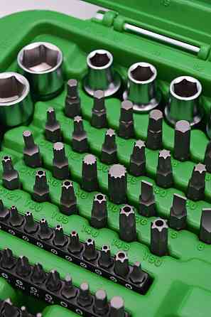 Профессиональный набор инструмента 1/4", 3/8", 1/2" 216ед. TOPTUL GCAI216R Харьков