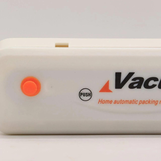 Вакууматор с пакетами Vacuum Sealer E ZWPA-001-orange 90 Вт оранжевый Київ - зображення 9