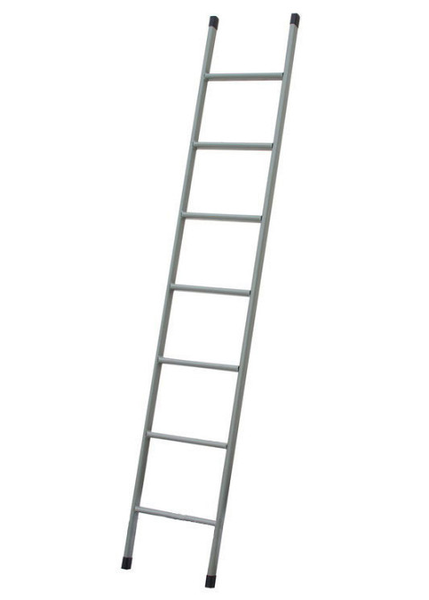 Лестница приставная металлическая 8 ступеней, 2.43 м, 6 кг (МЕТАЛЛ) Київ - зображення 6
