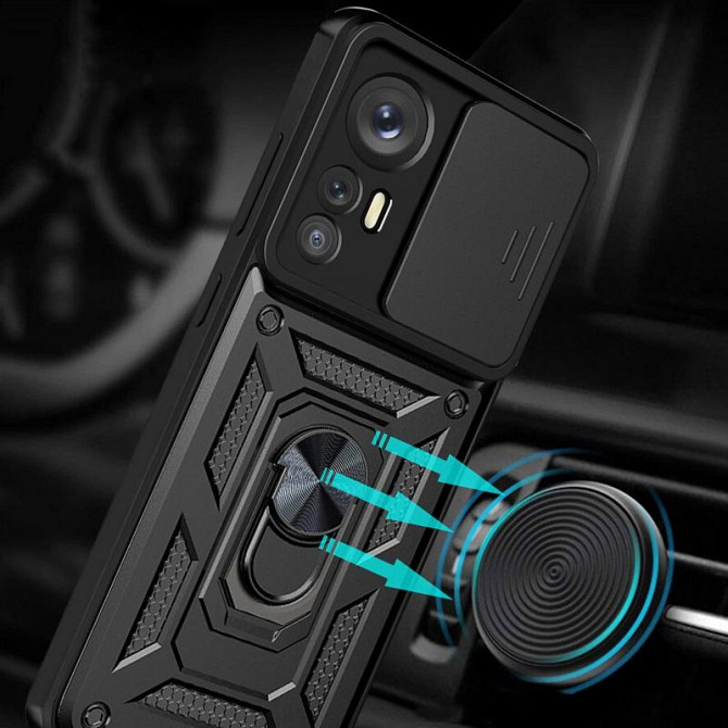 Чехол Ummi Camshield Serge Ring для Xiaomi 12T / 12T Pro Херсон - зображення 2