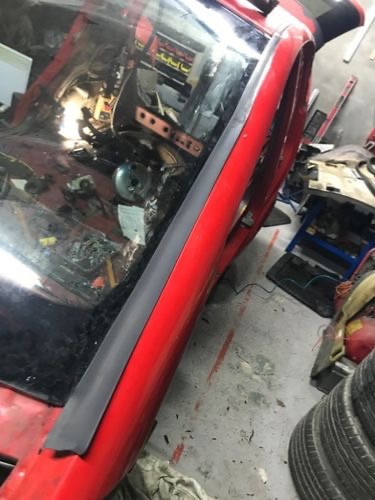 Бу молдинг лобового стекла левый Mercedes W168, A1686700108 Кропивницький - зображення 1