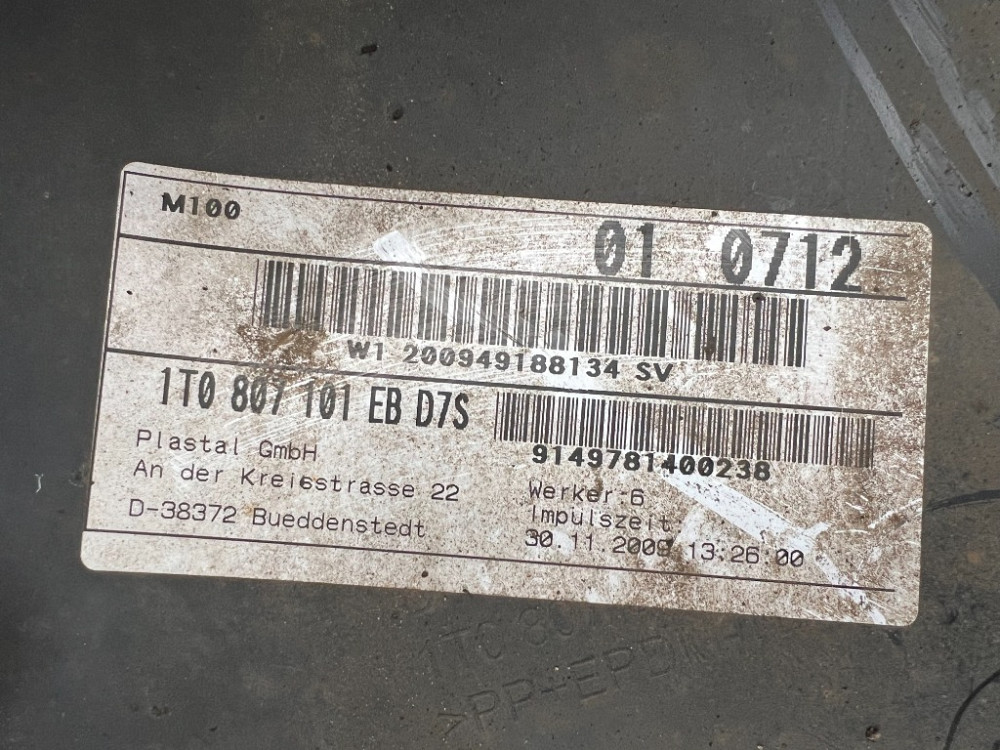 Бампер передний VW Touran 2007-2010 Ковель - изображение 5