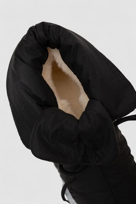 Дутики жіночі зимові на хутрі, колір чорно-сірий | Нові | 36-41р. Одеса - зображення 6