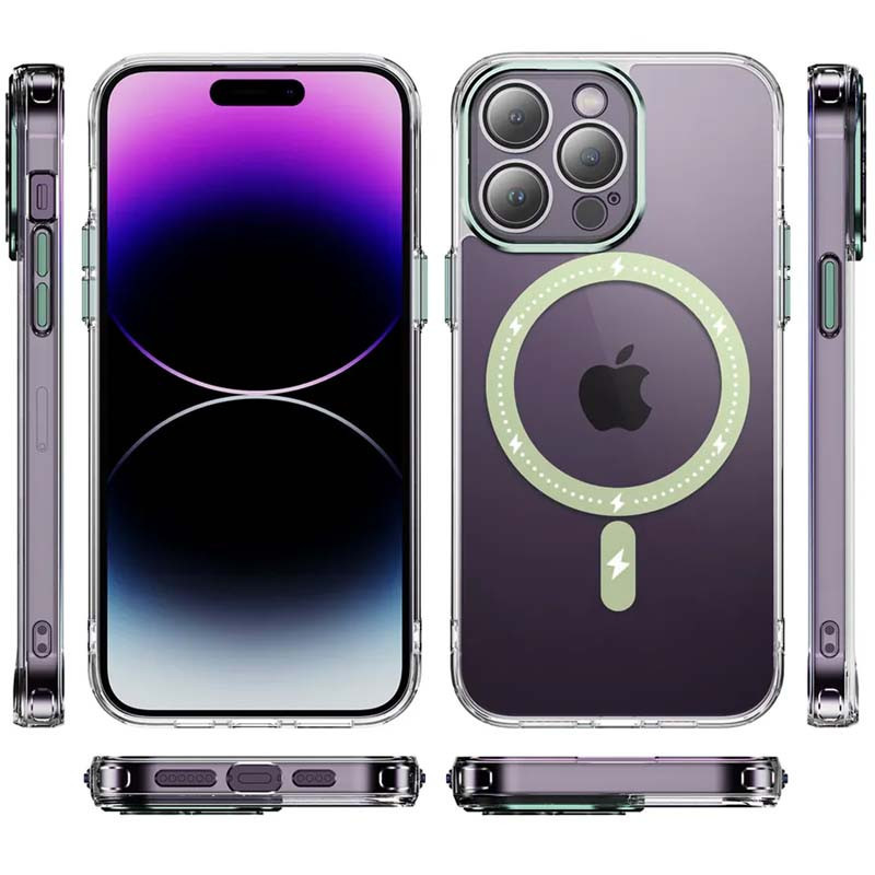 Чехол TPU+PC Colorful with Magnetic Fit для Apple iPhone 13 Pro (6.1") Херсон - изображение 3