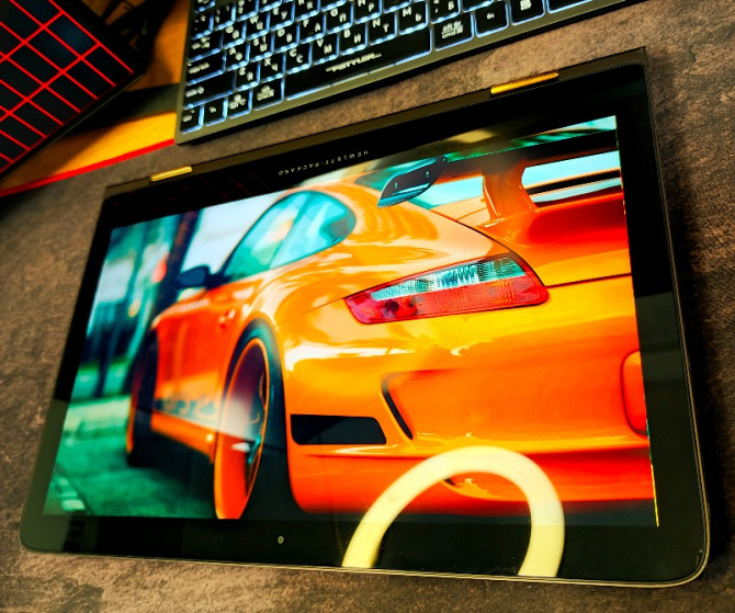 Сенсорний ноутбук трансформер HP Spectre x360 i7-6500u 8/512gb SSD m.2 NVMe IPS touch Київ - зображення 3