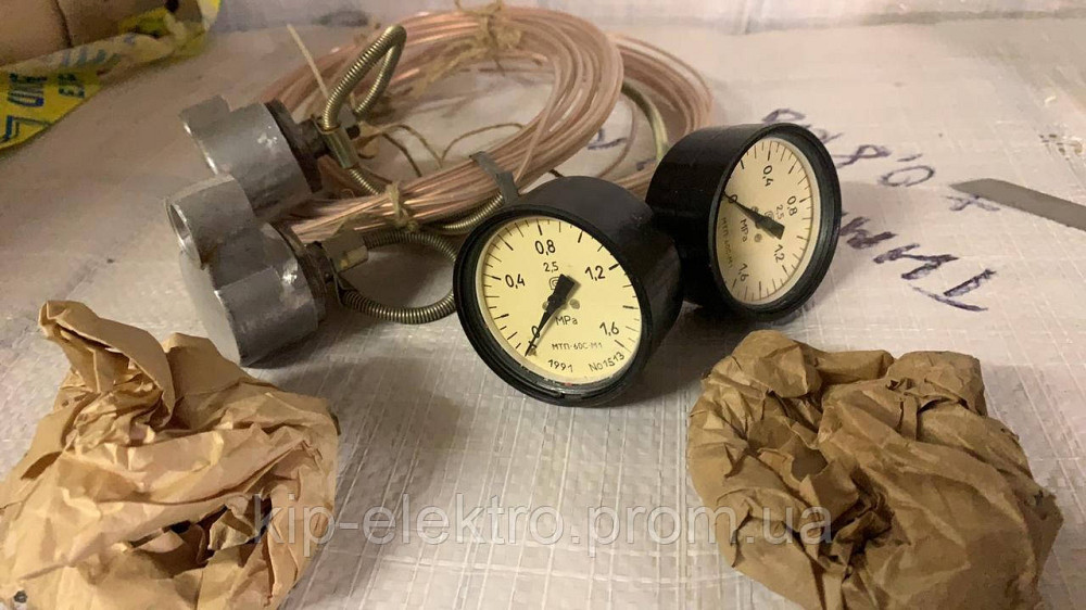 Манометр дистанционный, капиллярный МТС-16У (МТС 16У, МТС16У, МТП-60С, МТП-60) Київ - зображення 10