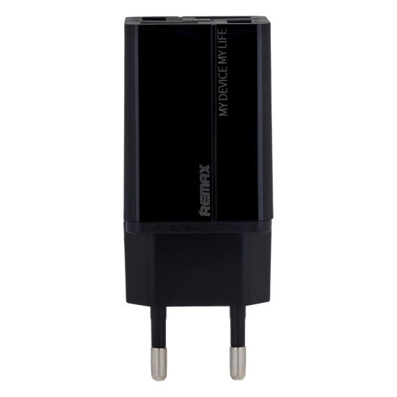 Сетевое зарядное устройство USB Remax RP-U43-Black черное Київ - зображення 1