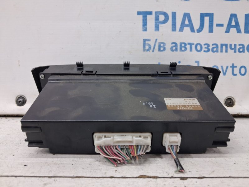 Блок управления климат-контролем Toyota Avensis T25 2.2 DIESEL 2ADFTV 2002 (б/у) Киев - изображение 4