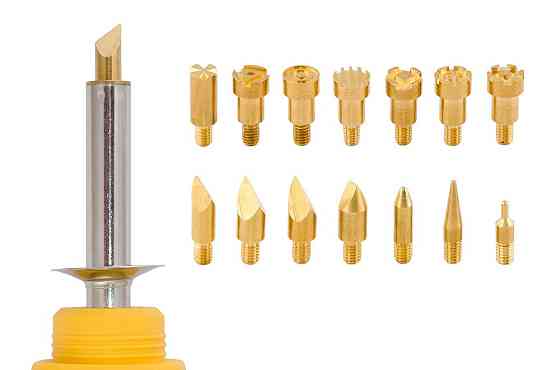 Набор для выжигания по дереву MASTERTOOL 30 Вт 220 V/50 Hz 14 насадок 44-0021 Харків