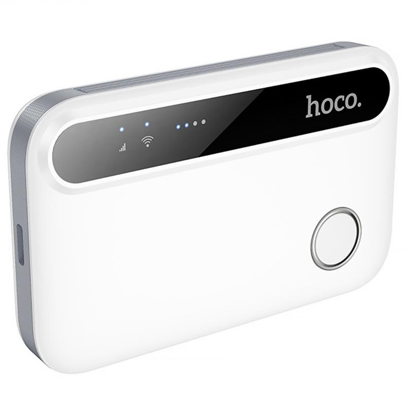 Портативный модем WiFi роутер Hoco HI41 150Mbps (Micro SIM) 2100 mAh Херсон - зображення 2
