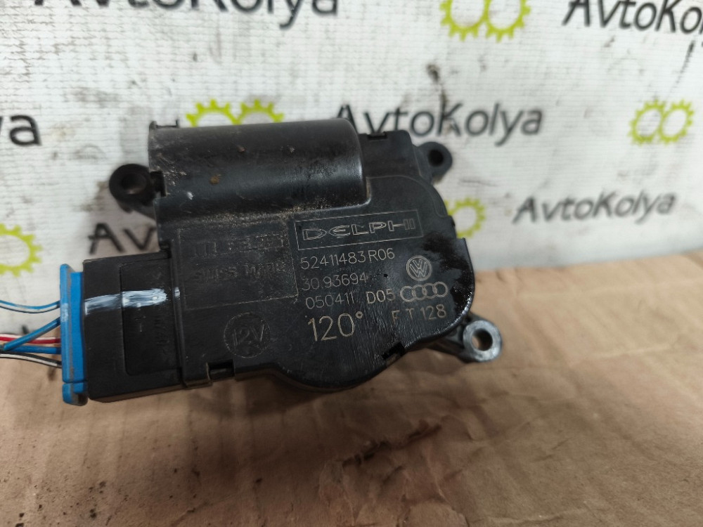 Моторчик заслонки печки VW T5 2003-2015 (52411483R06) Ковель - зображення 3