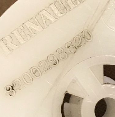 Бу магнит фиксатор ремня безопасности Renault Scenic 2, 8200298620 Кропивницький - зображення 1