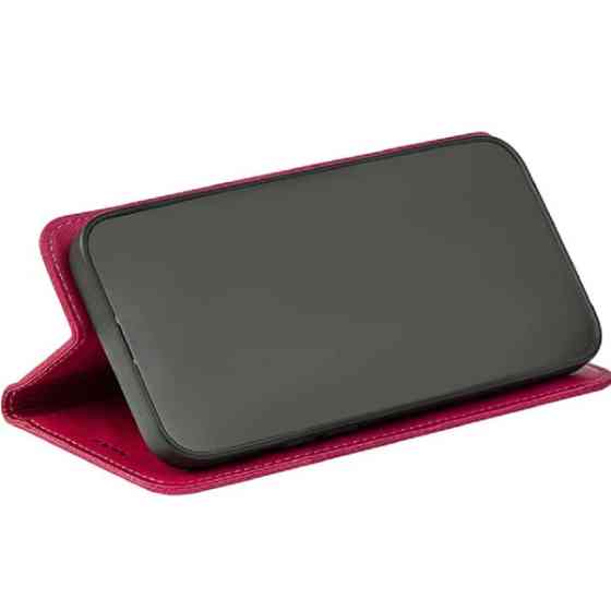 Чохол-книжка Crazy Horse Clasic для Xiaomi Redmi Note 15 Pro 4G Magenta (Strong) Харків