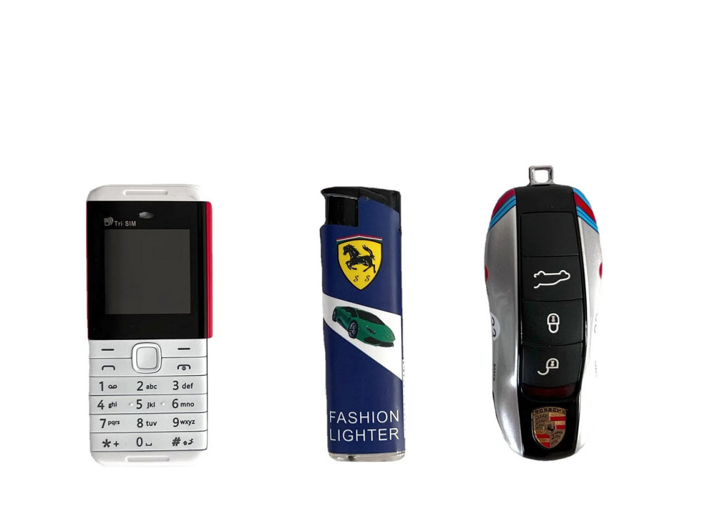 Мини мобильный телефон AIEK BM5310 3SIM Черно - Зеленый Киев - изображение 8