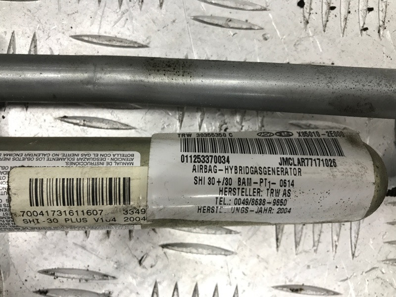 Airbag потолка(шторка) левый Hyundai Tucson JM 2.0 DIESEL D4EA 2004 (б/у) Київ - зображення 6