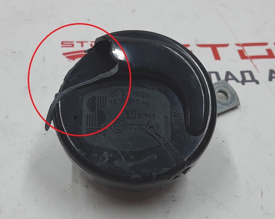 Клаксон передний (высокий тон) с повреждением Tesla model S, model S REST 1008953-00-H Киев - изображение 1