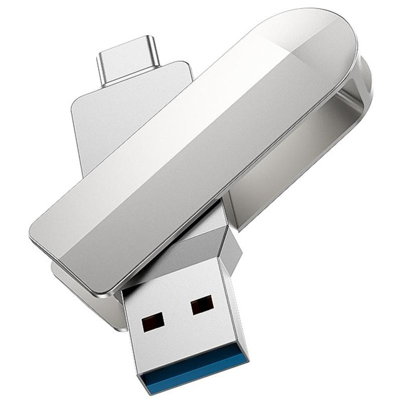 Флеш-накопитель Hoco UD10 Metal Flash 2in1 USB 3.0/Type-C - 128GB Херсон - изображение 2