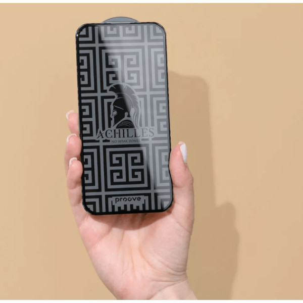 Захисне скло Proove Achilles для iPhone 16 Pro/17 Black (PGPAIP16P001) Харків - зображення 7