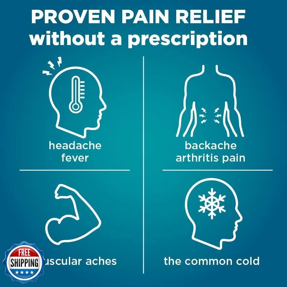 Amazon Basic Care Ibuprofen 200 мг, 160 капсул. Тернополь - изображение 2