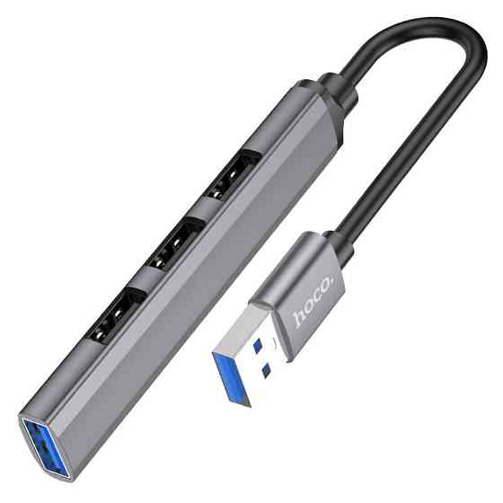 Переходник Hoco HB26 4in1 (USB to USB3.0+USB2.0*3) Херсон