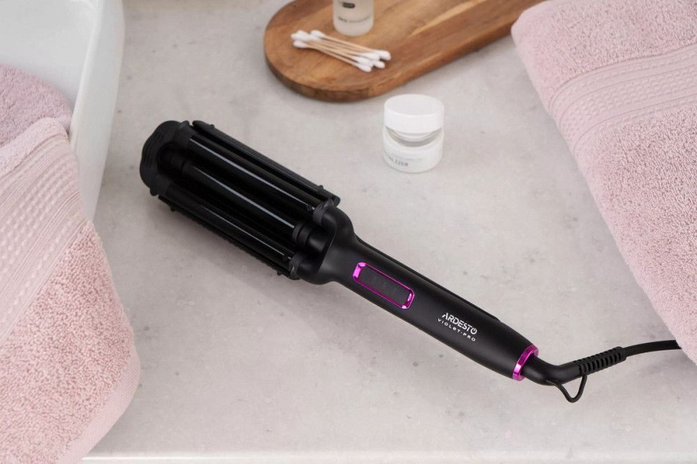 Плойка для создания локонов Ardesto Violet Pro HC-Y220PRO 90 Вт черный Киев - изображение 1