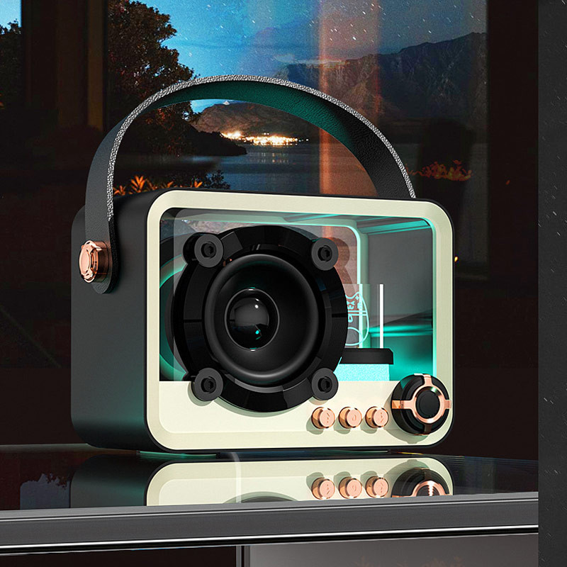 Bluetooth колонка QD05 Retro Style Херсон - изображение 4