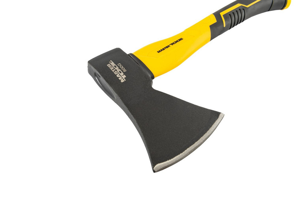 Топор MASTERTOOL 800 г HRC 50 рукоятка фиберглассовая 370 мм 05-0905 Харьков - изображение 3