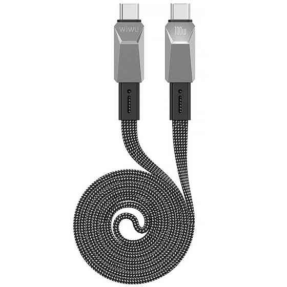 Дата кабель WIWU Wi-C078 Type-C to Type-C 100W (1m) Херсон