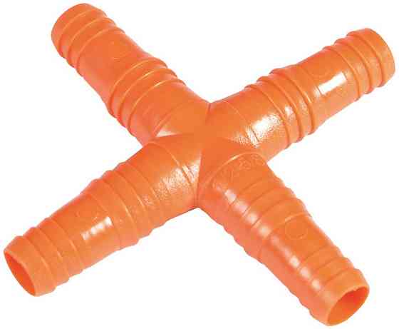 Соединитель для шланга MASTERTOOL крестовой ½"-⅝" 92-9070 Харків