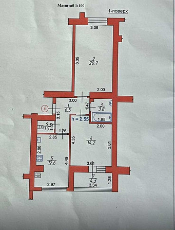 Продам 2-х кім. квартиру в новобудові, автономне опалення -65 м2. Луцк - изображение 7