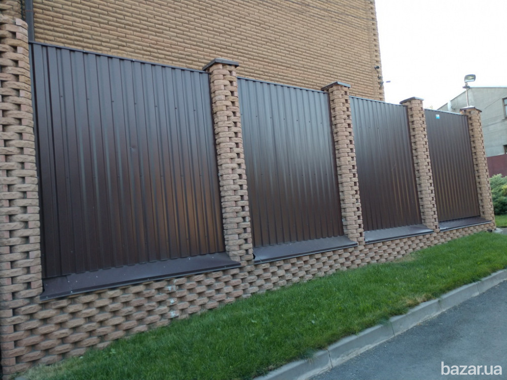 Забор из проф. настила (профлиста). "Броневик" Днепр. Дніпро - зображення 2