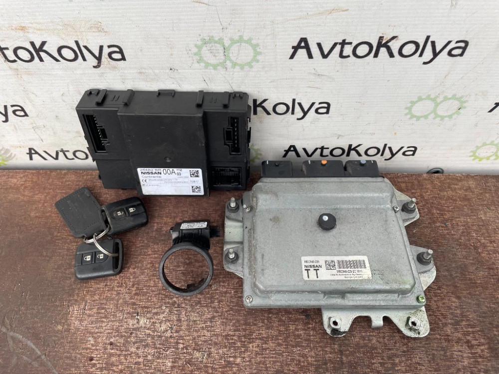 Блок управления двигателем Nissan Qashqai 1.6 бензин 2007-2013 (MEC940-220) комплект Ковель - зображення 1