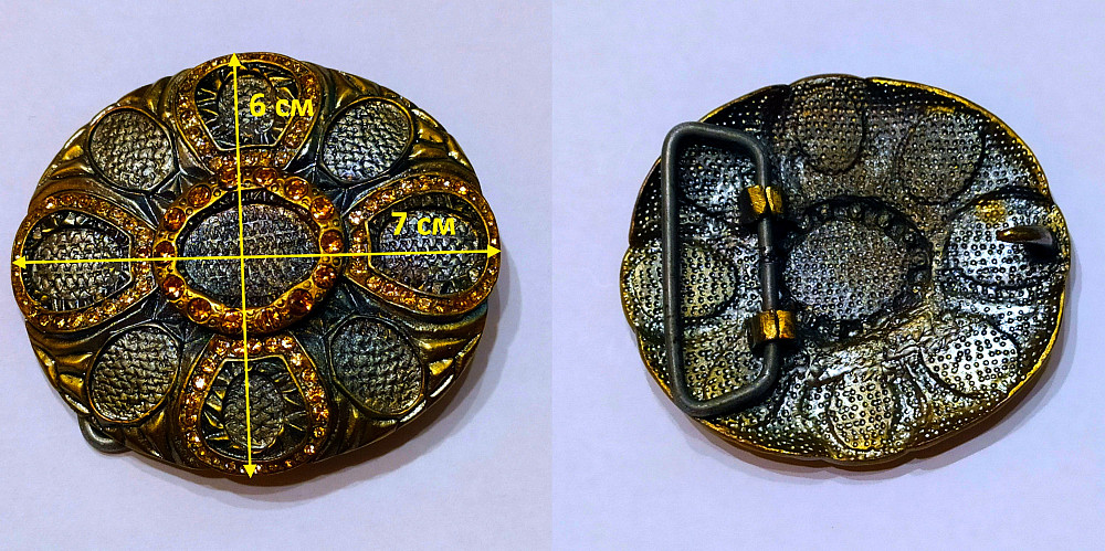 Оригінальна ретро пряжка для ремня LACOSTE Самбор - изображение 3