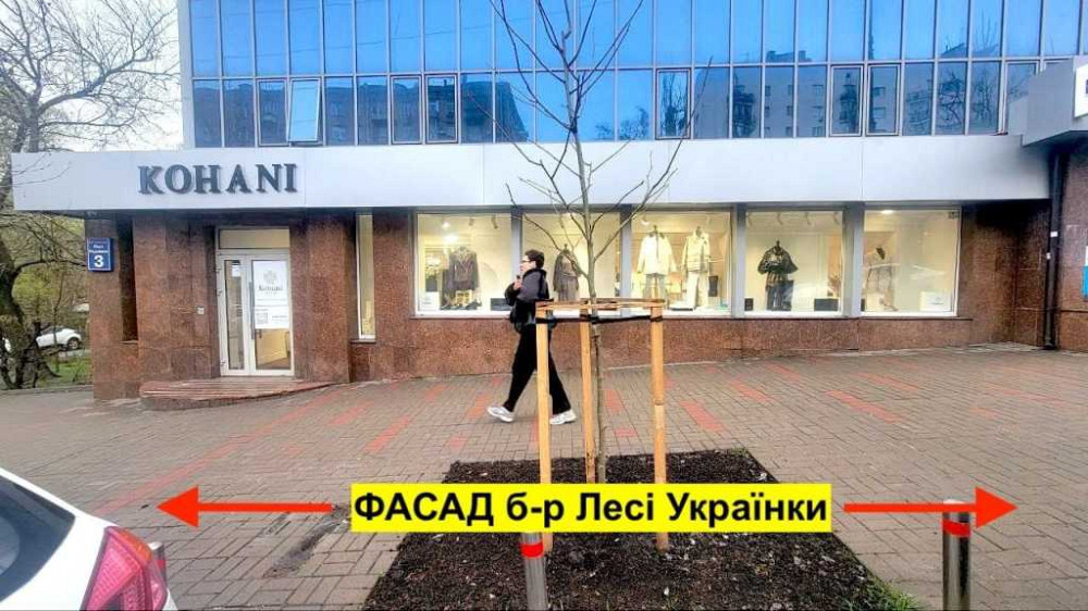 ренда магазину 174м2 в центрі Києва, б-р Лесі Українки, 3 Киев - изображение 1