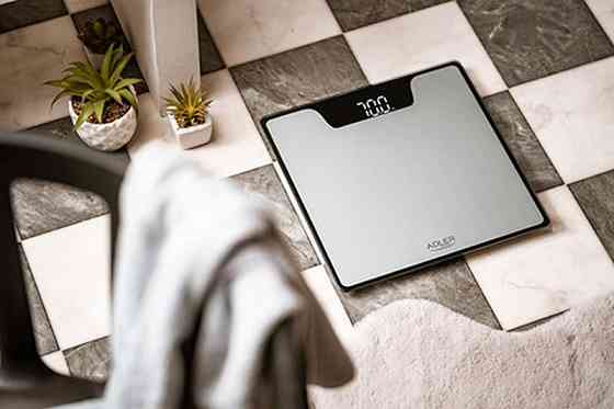 Ваги електронні підлогові Adler AD-8174s 180 кг сірі Киев