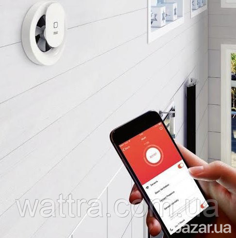 Умный вытяжной вентилятор PAX NORTE black для кухни и ванной комнаты SMART (управление смартфоном) Київ - зображення 8