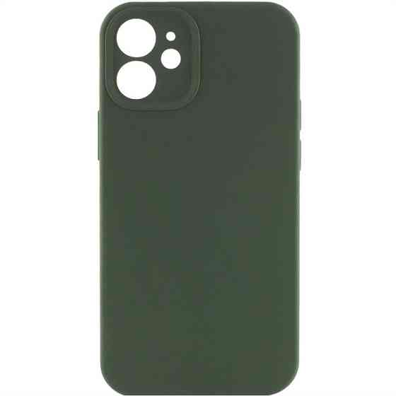 Чехол Silicone Case Full Camera Protective (AA) NO LOGO для Apple iPhone 12 (6.1") Херсон