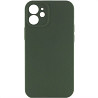 Чехол Silicone Case Full Camera Protective (AA) NO LOGO для Apple iPhone 12 (6.1") Херсон
