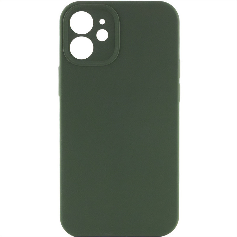 Чехол Silicone Case Full Camera Protective (AA) NO LOGO для Apple iPhone 12 (6.1") Херсон - изображение 1