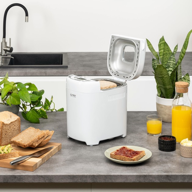 Хлебопечь First FA-5150-3 850 Вт белая Київ - зображення 3