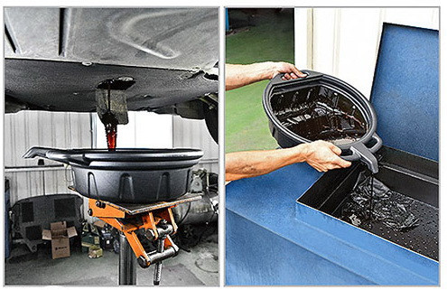 Емкость для слива масла (поддон) 18л TOPTUL JDCE0118 Харьков - изображение 2