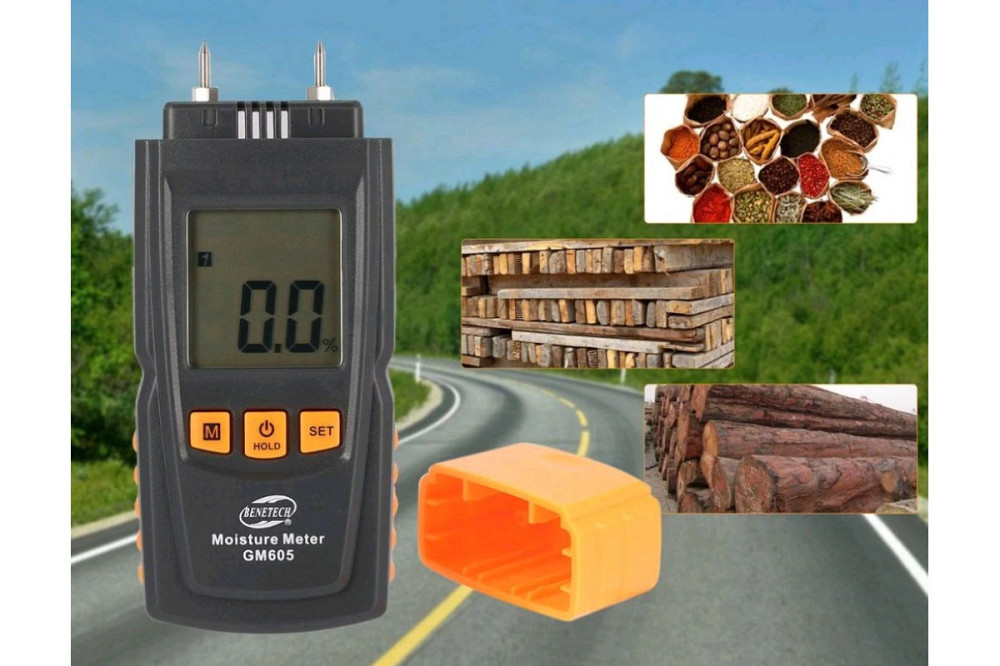 Влагомер древесины 0-41% (28 пород, 4 типа) BENETECH GM605 Харьков - изображение 12