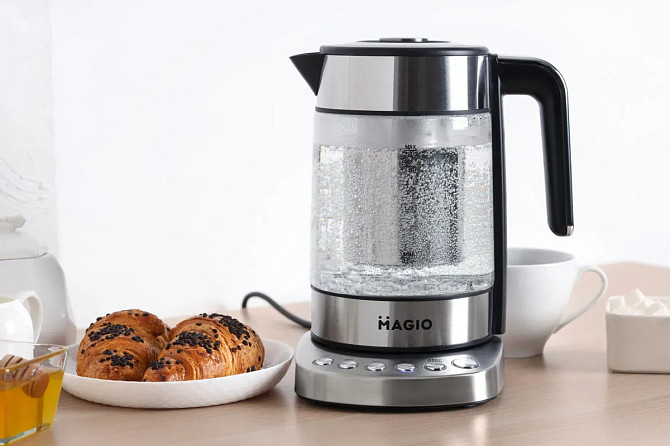 Электрочайник Magio МG-494 1.7 л серебристый Киев - изображение 4