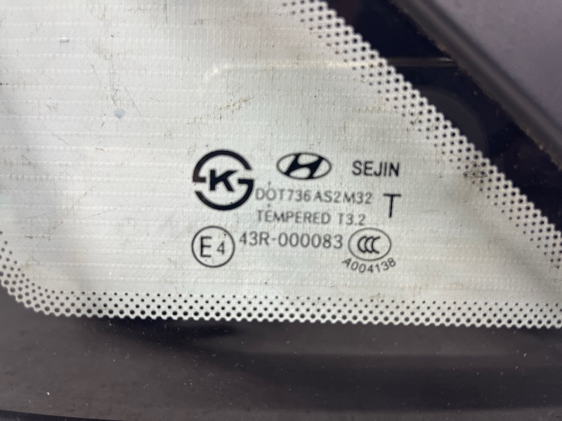 Стекло в кузов заднее левое Hyundai I30 GD 1.6 DIESEL D4FB 2011 (б/у) Киев - изображение 2