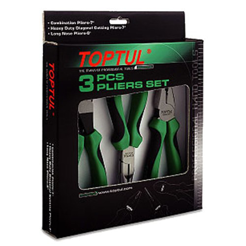 Набор шарнирно-губцевого инструмента TOPTUL 3ед. GAAE0304 Харьков - изображение 1