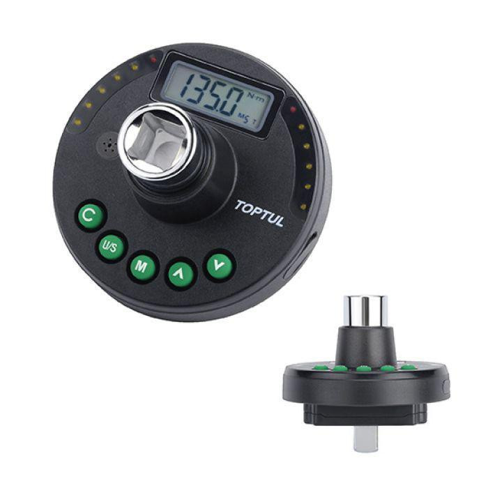 Цифровой динамометрический адаптер TOPTUL + шкала доворота 1/2" 6.8-135Нм DTA-135A4 Харьков - изображение 1