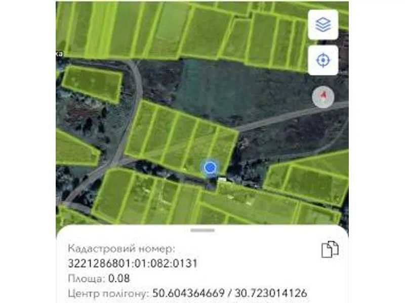 продажа земля сельскохозяйственного назначения Броварский, Пуховка, 435071 грн.  - зображення 7